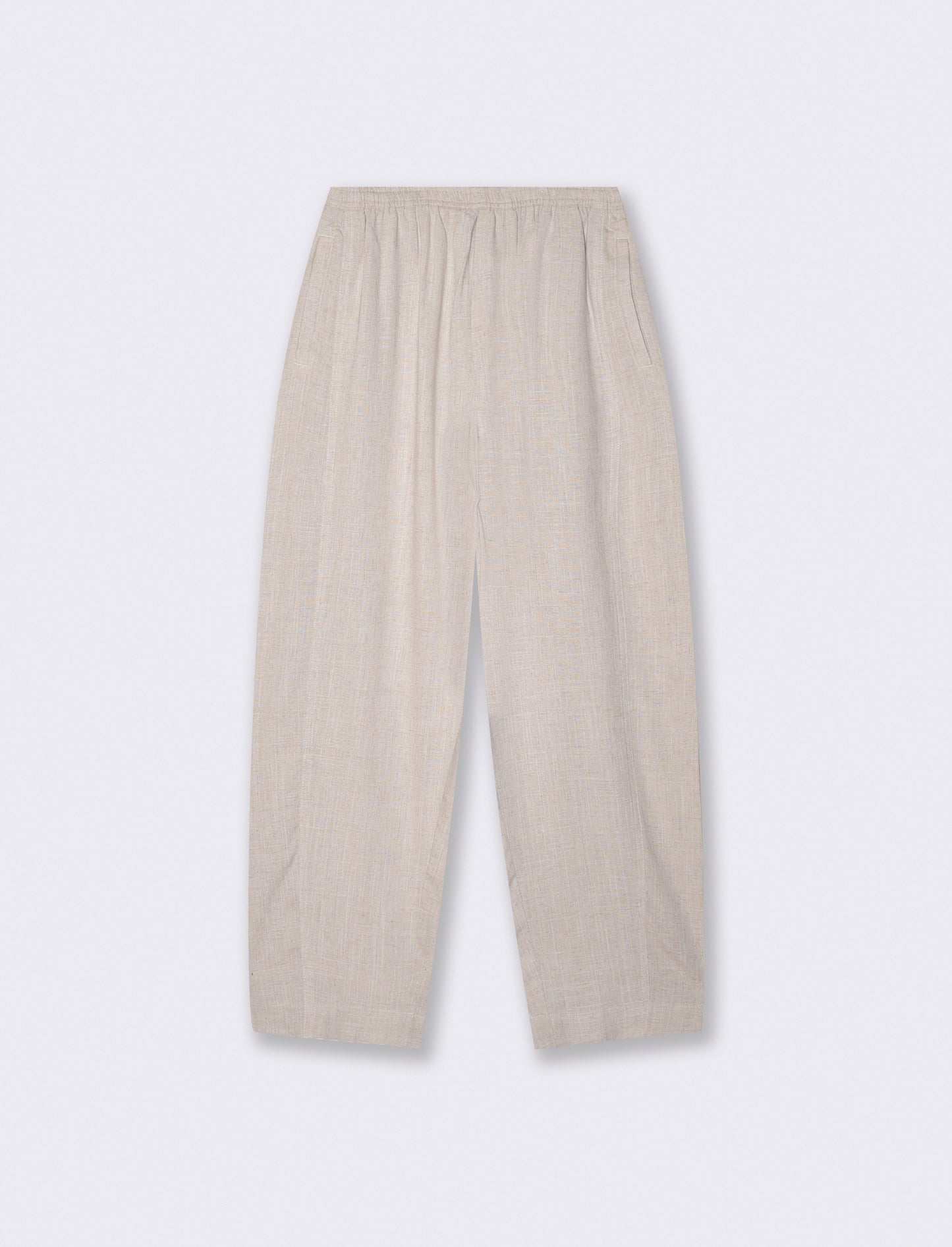 Pantalone Ballon con elastico in vita - Sabbia