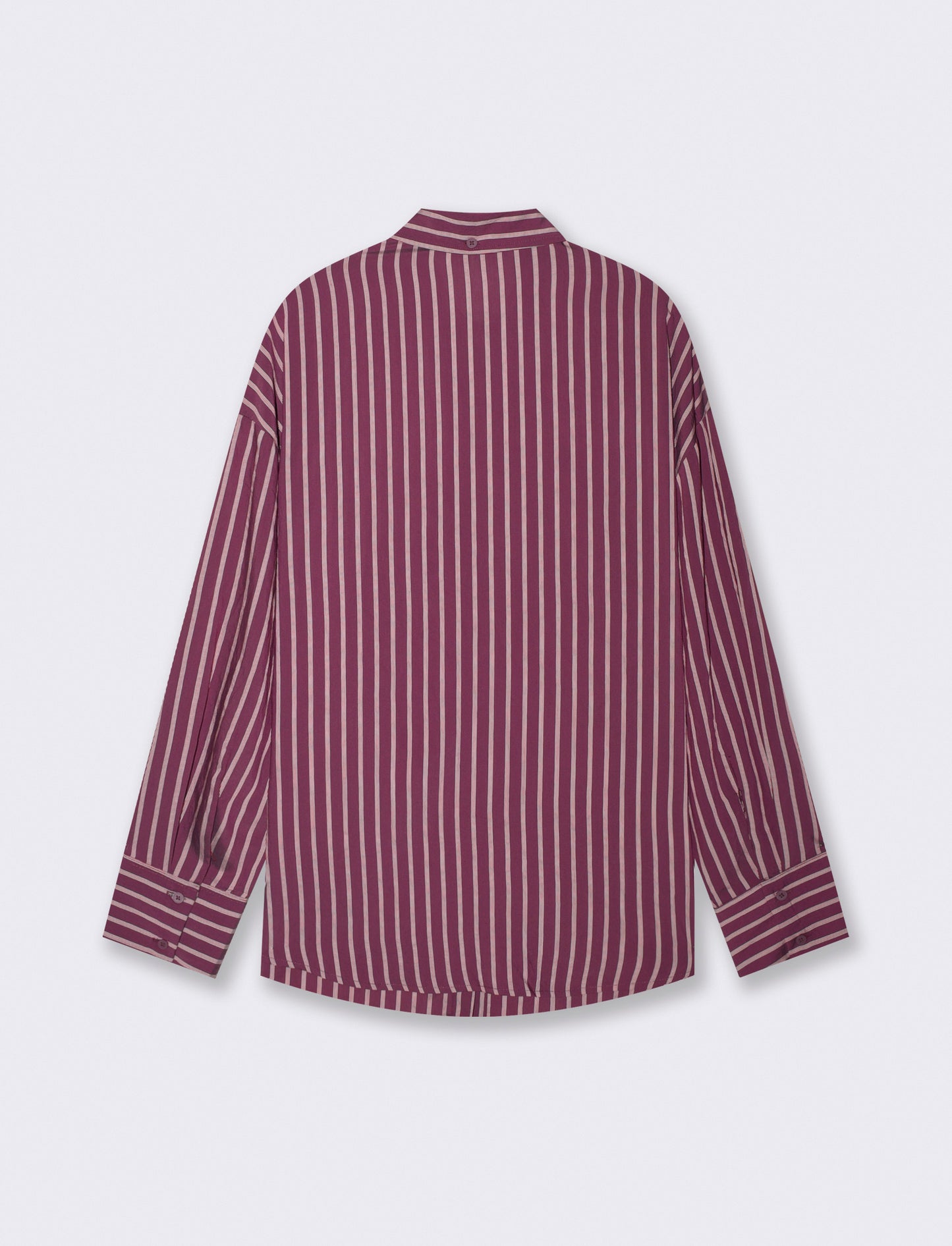 Camicia Oversize a Righe Verticali Women - var 2