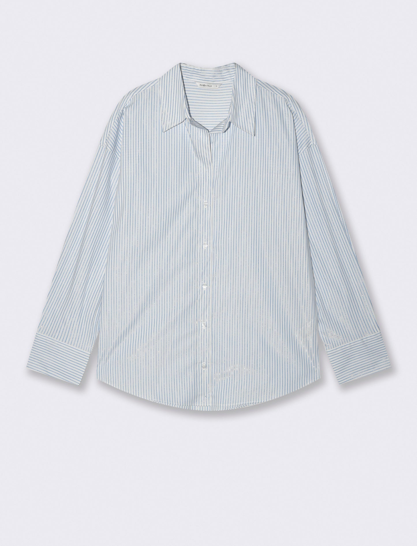 Oversized Shirt in Lightweight Fabric - 