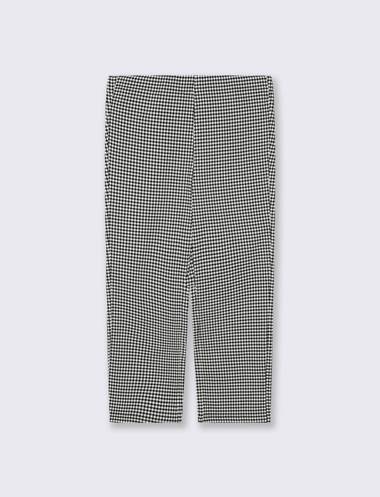 High-Waisted Capri Pants - 