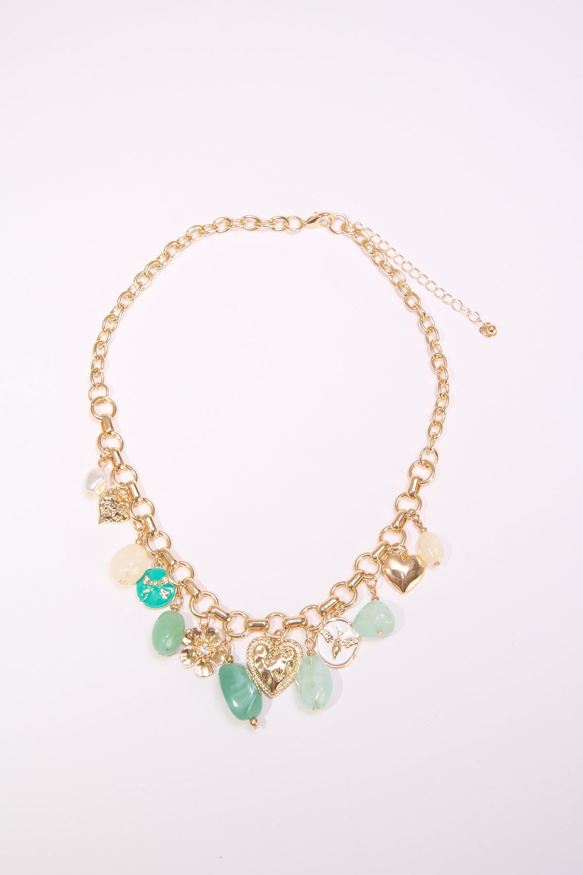 Collana donna pendenti e pietre - Turchese