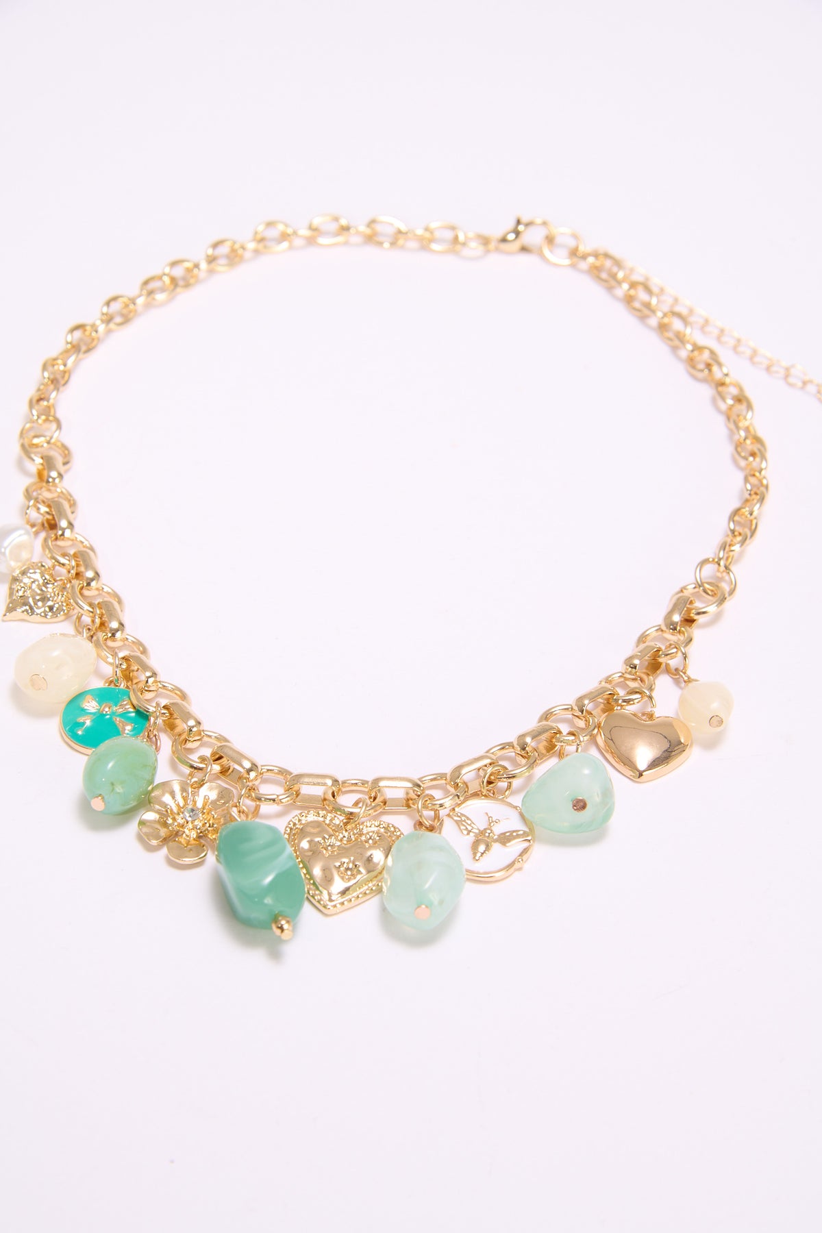 Collana donna pendenti e pietre - Turchese