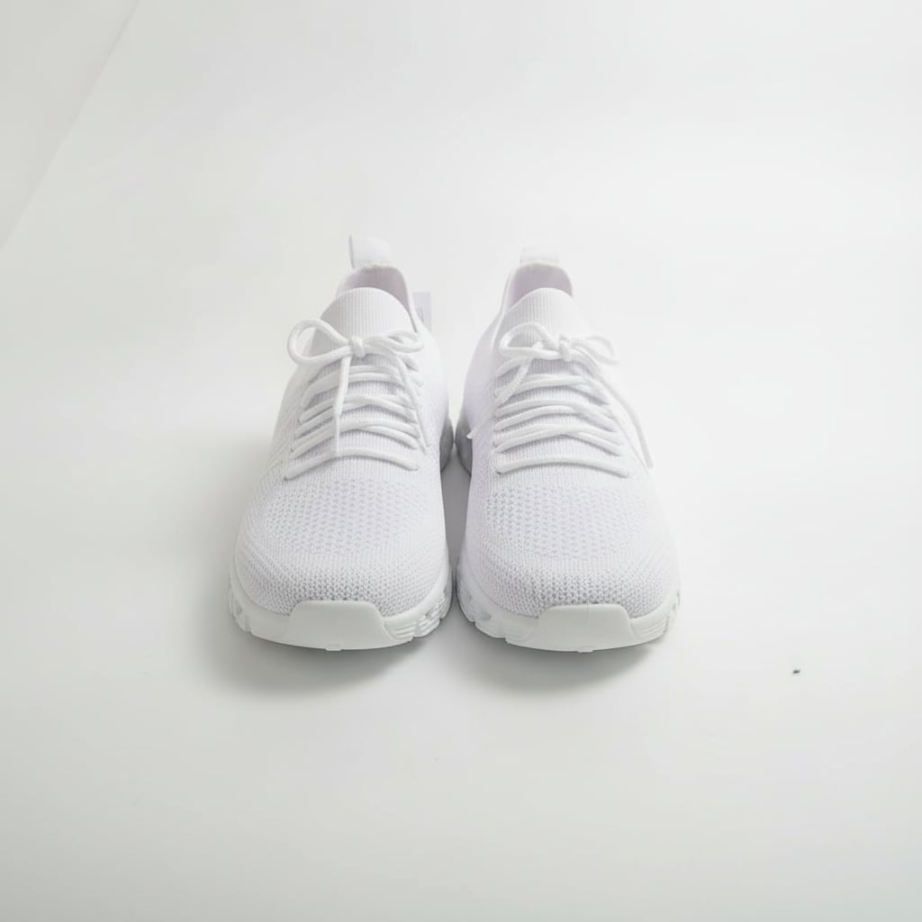 Sneakers sportiva da donna. - Bianco