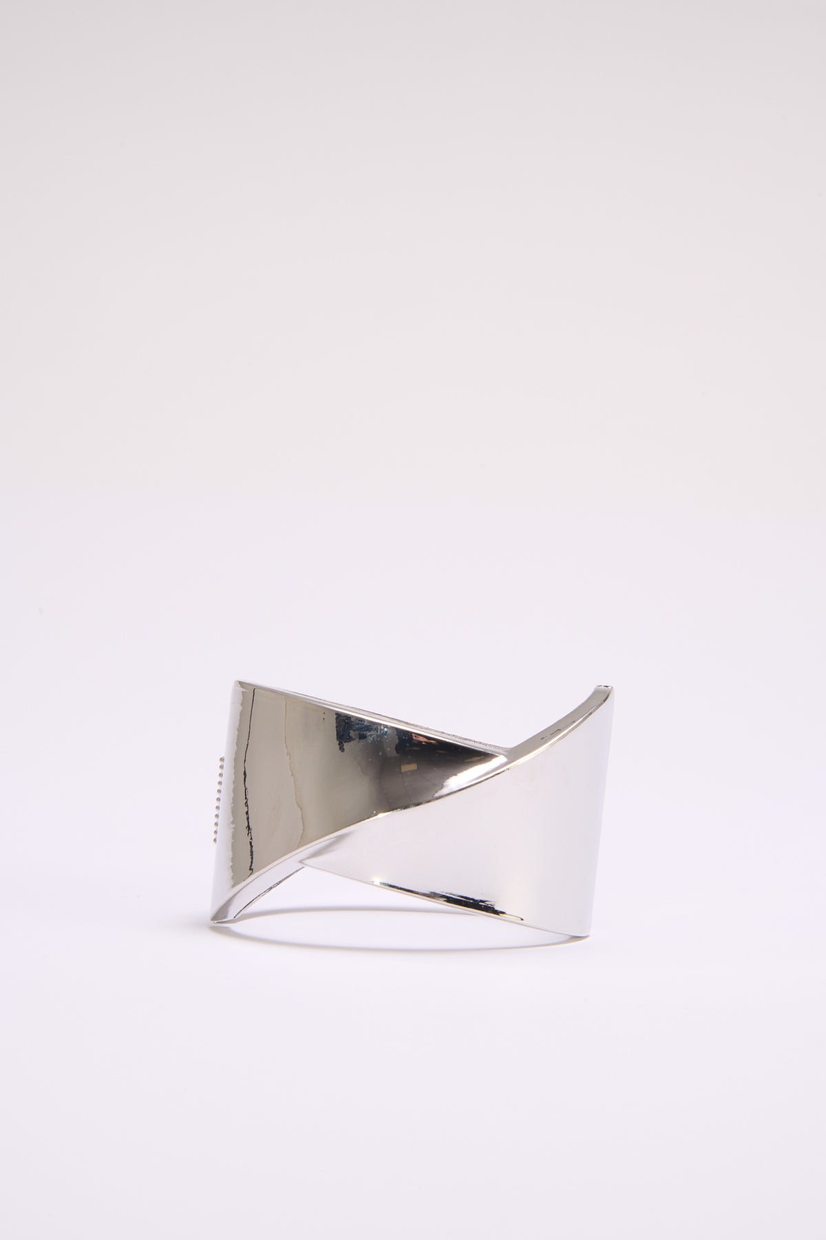 Bracciale donna rigido fascione intreccio - Oro
