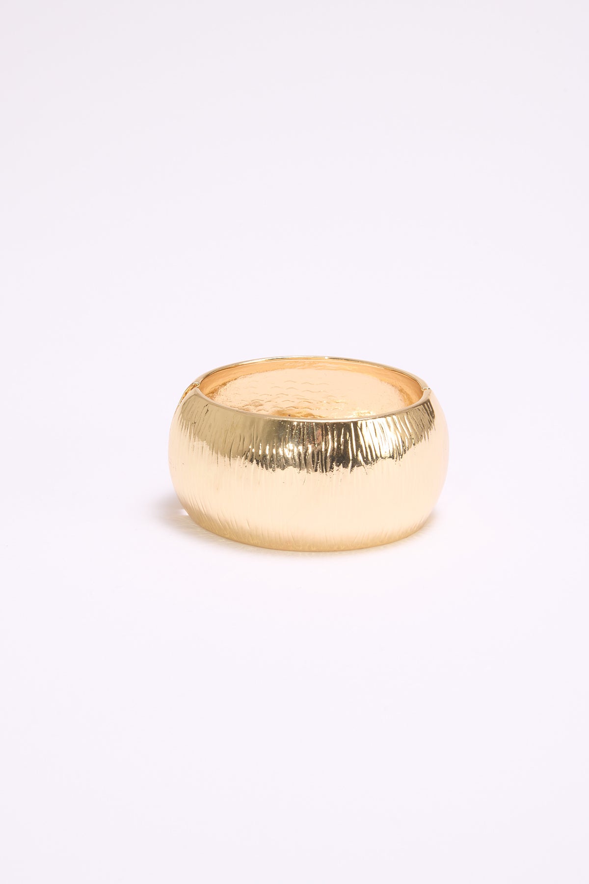 Bracciale donna rigido bombato - Argento