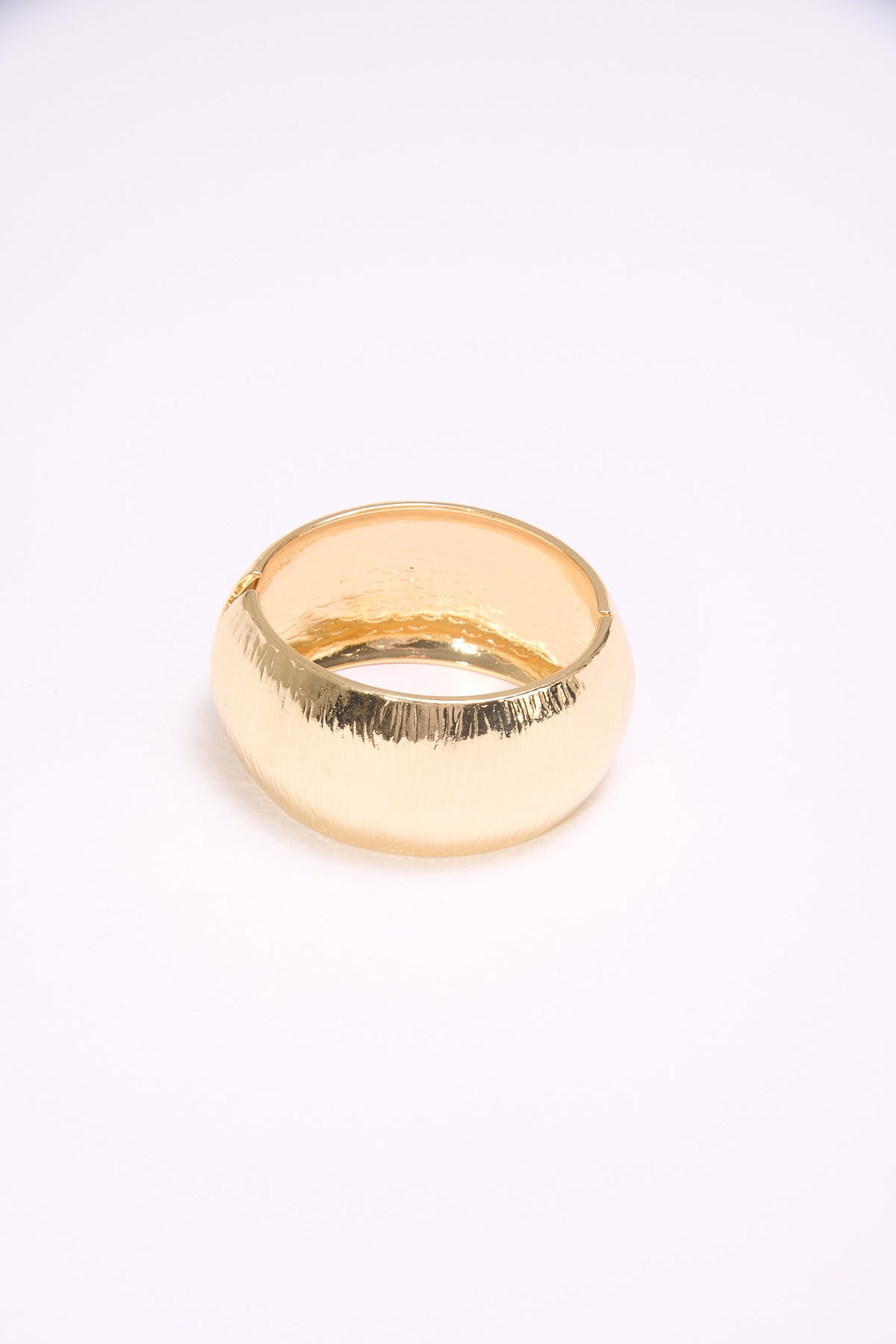 Bracciale donna rigido bombato - Argento