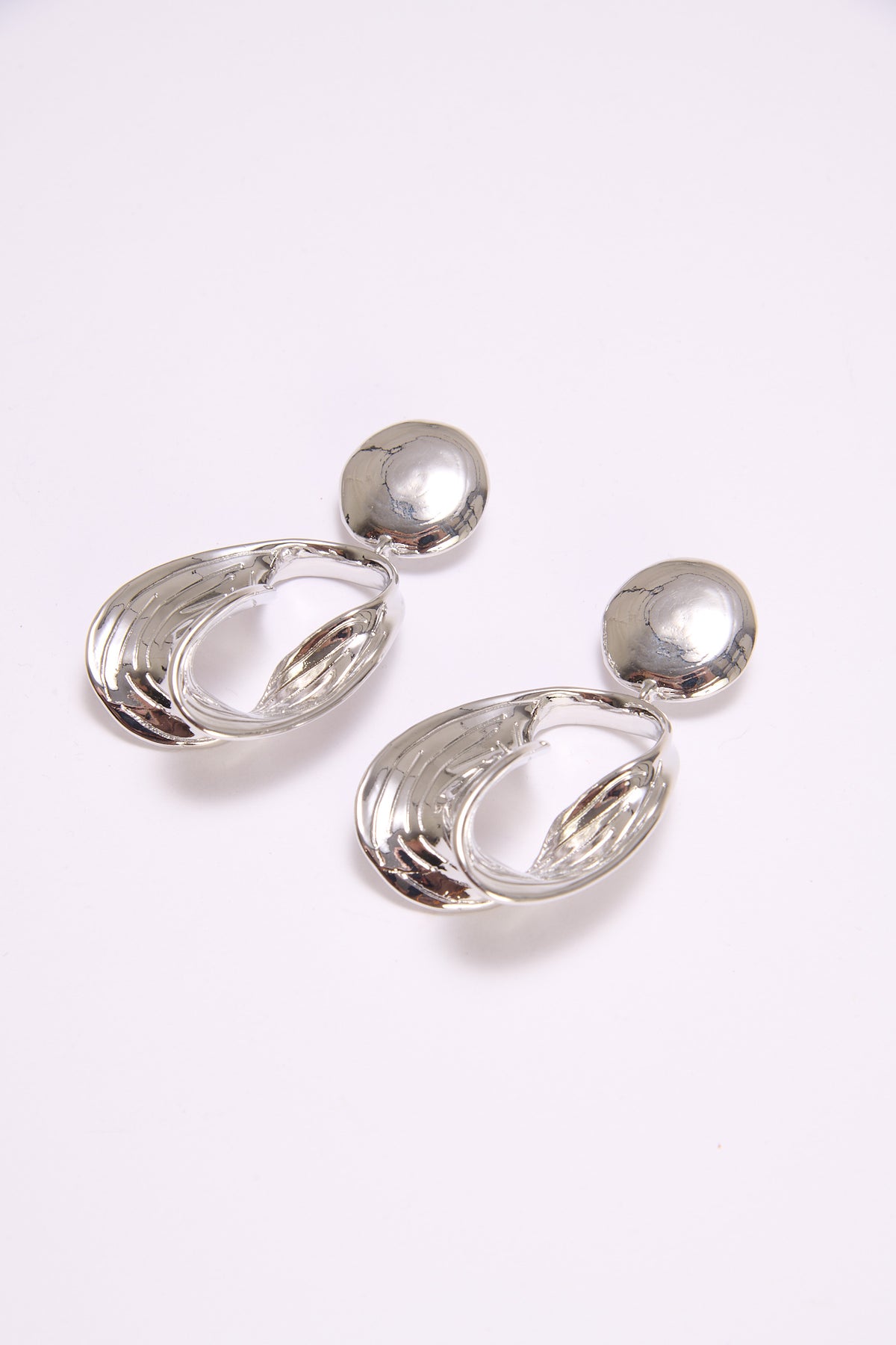 Orecchini donna grandi torchon - Argento