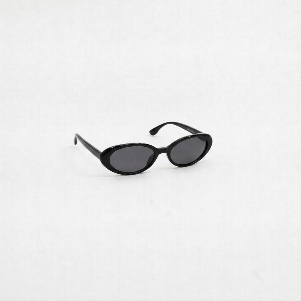 Occhiali donna da sole ovale - Nero