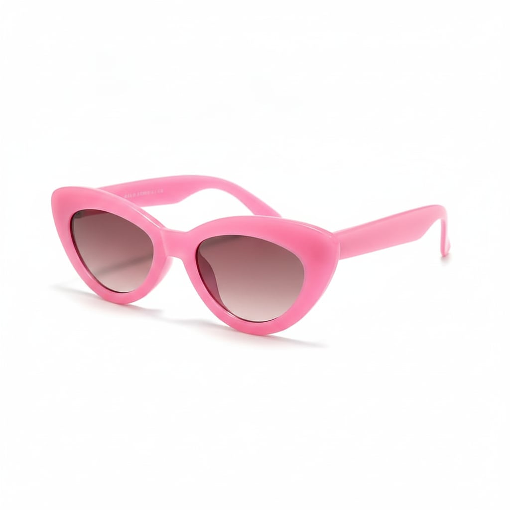 Occhiali bambina a gatta - Rosa