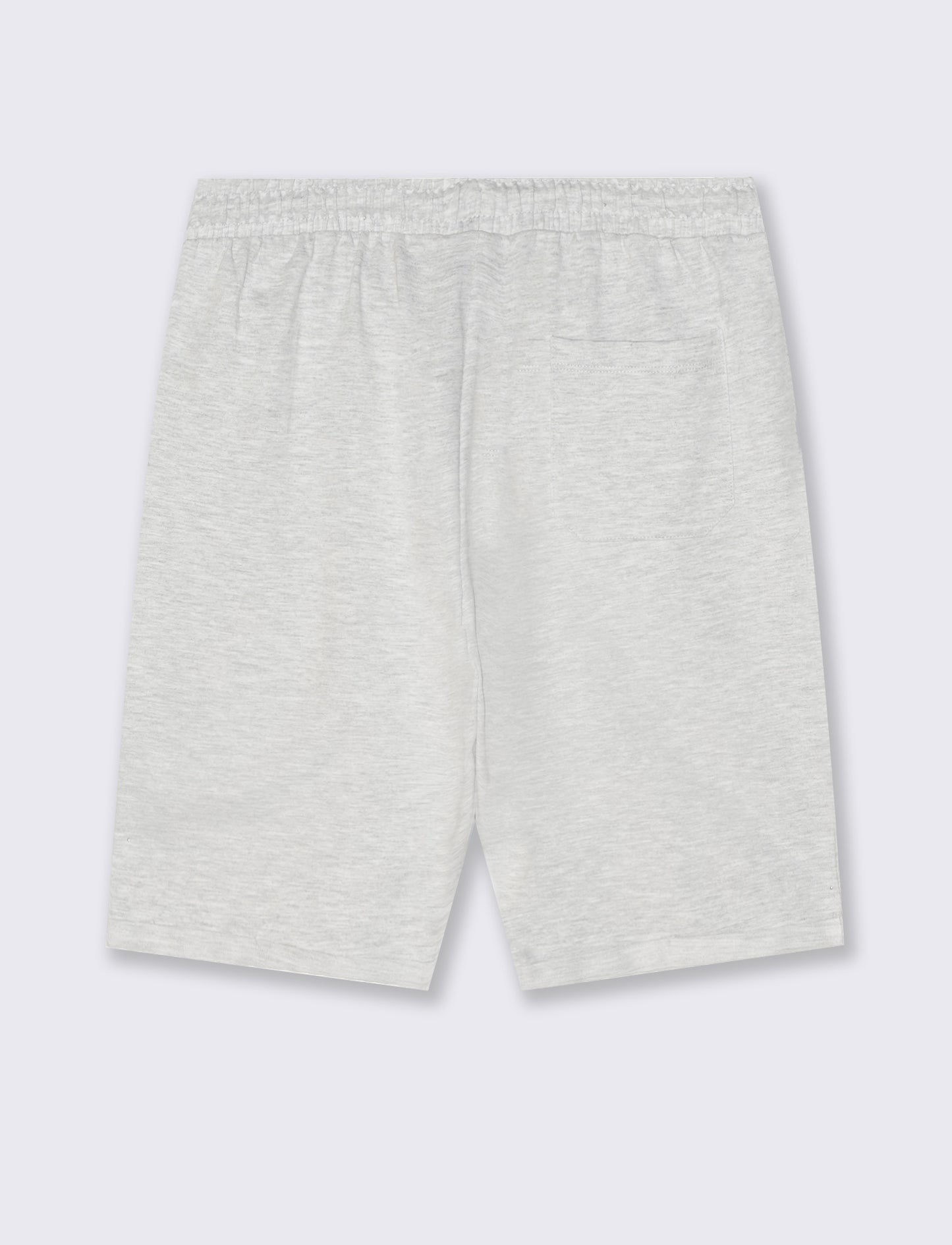 Bermuda with jogger waistband - Grey