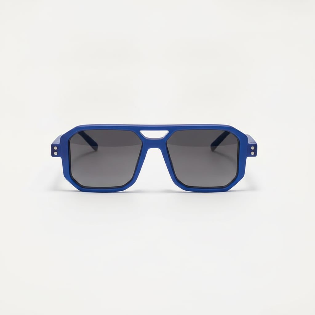 Occhiali bambino da sole squadrati - Blu