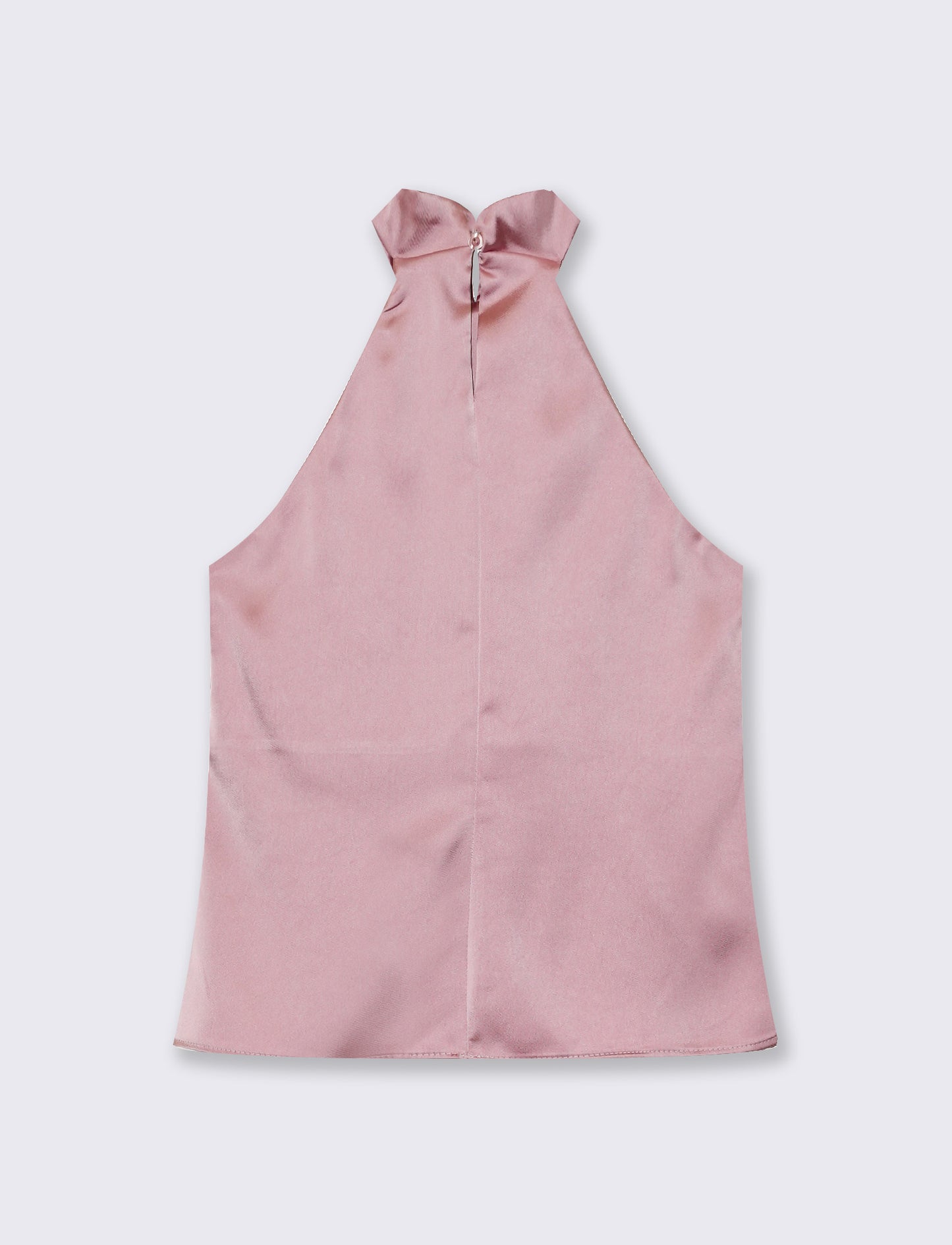 Top in raso - Rosa antico