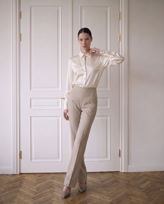 Camicia manica lunga - Bianco