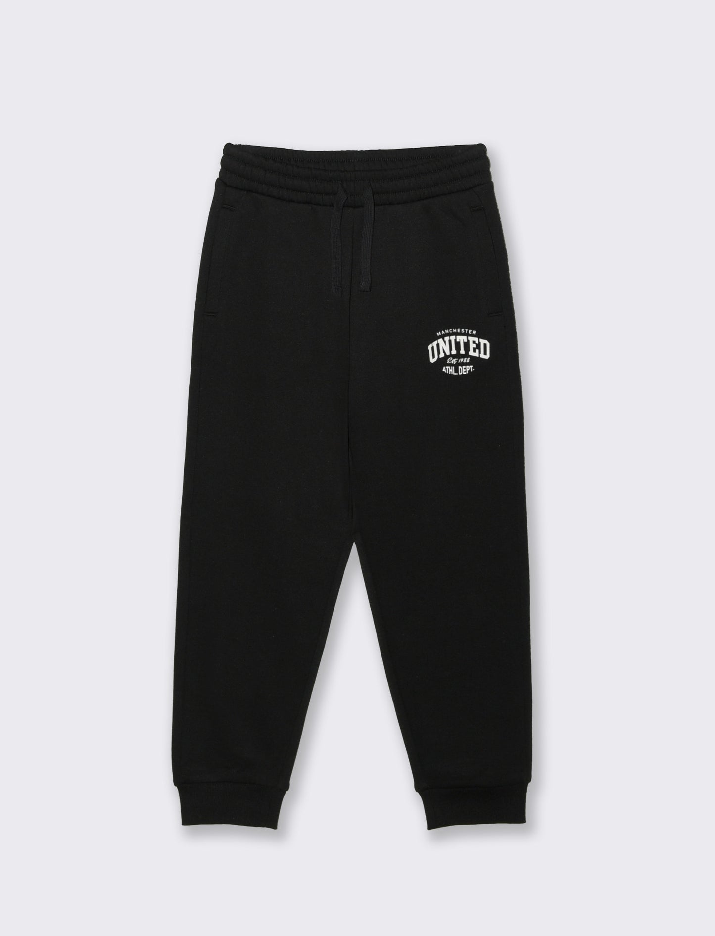 Jogger con Stampa Casual e Colorati - Nero