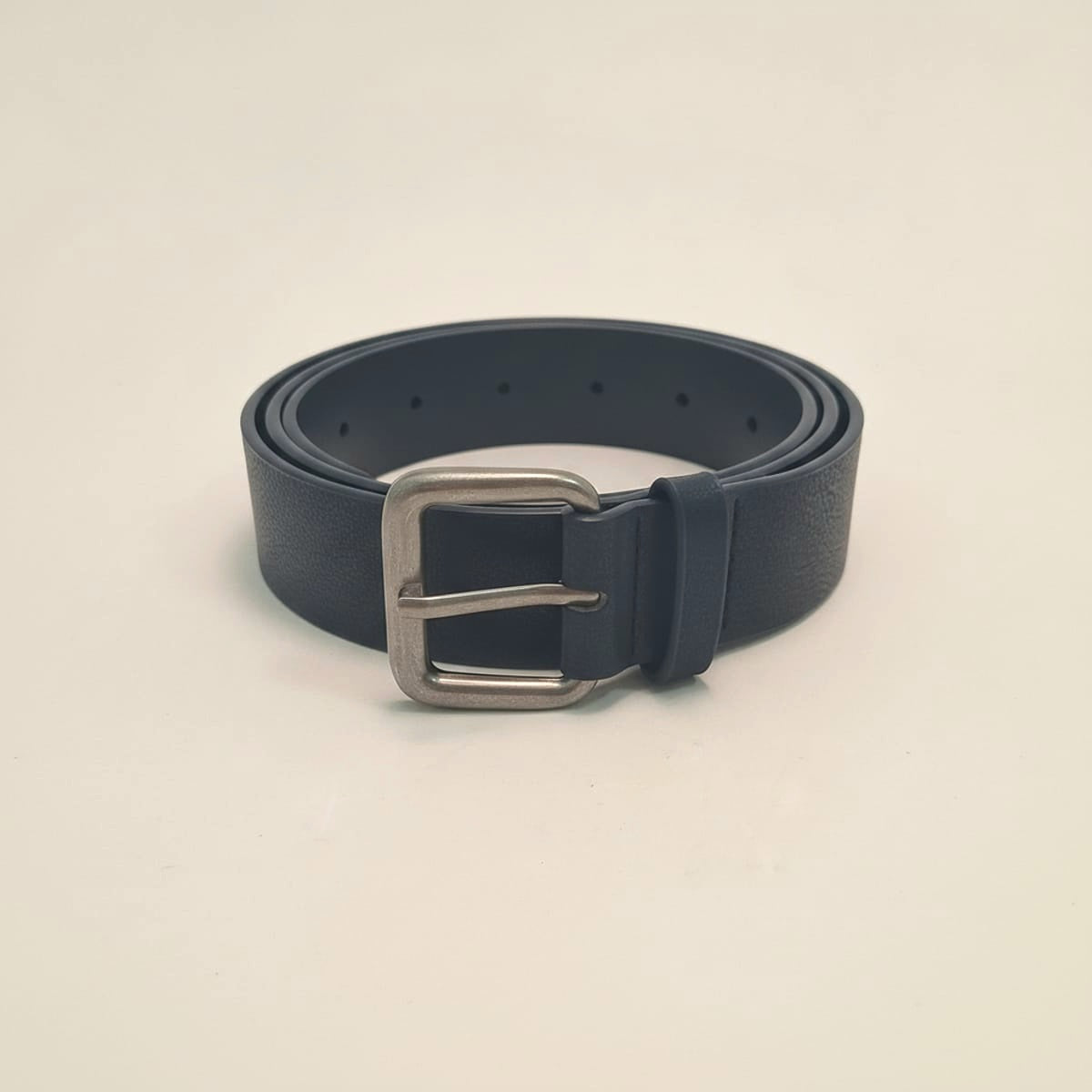 Cintura uomo senza cuciture basic 3,5cm - Blu