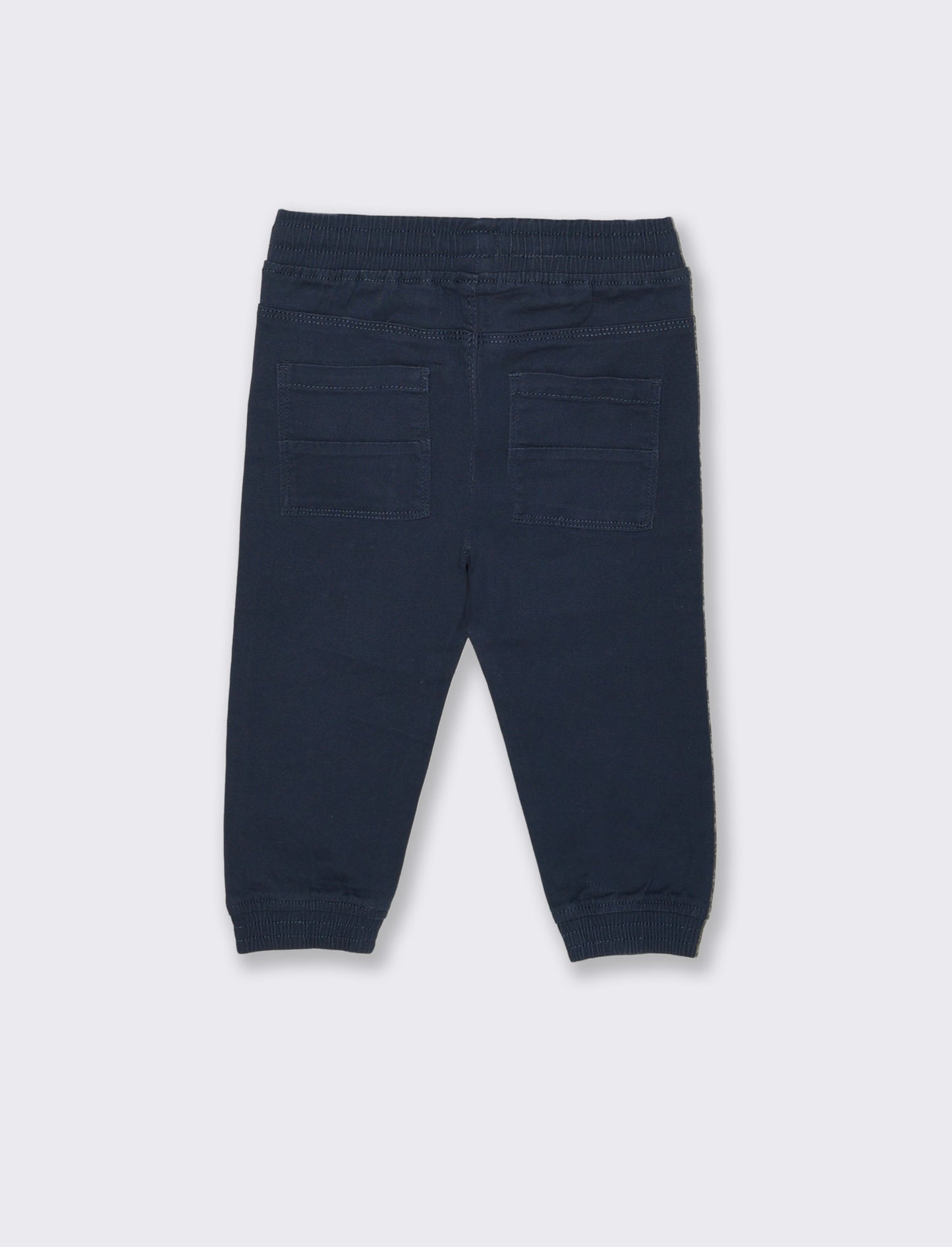 Pantaloni ampi con coulisse e elastico - Blu