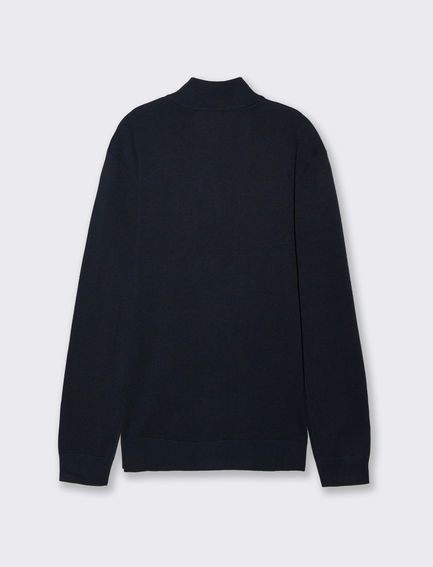 Premium Half Neck Cardigan Sweater - Blue