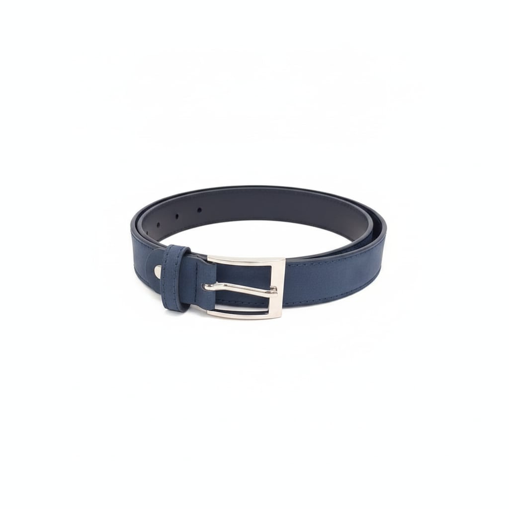 Cintura uomo basic - Blu