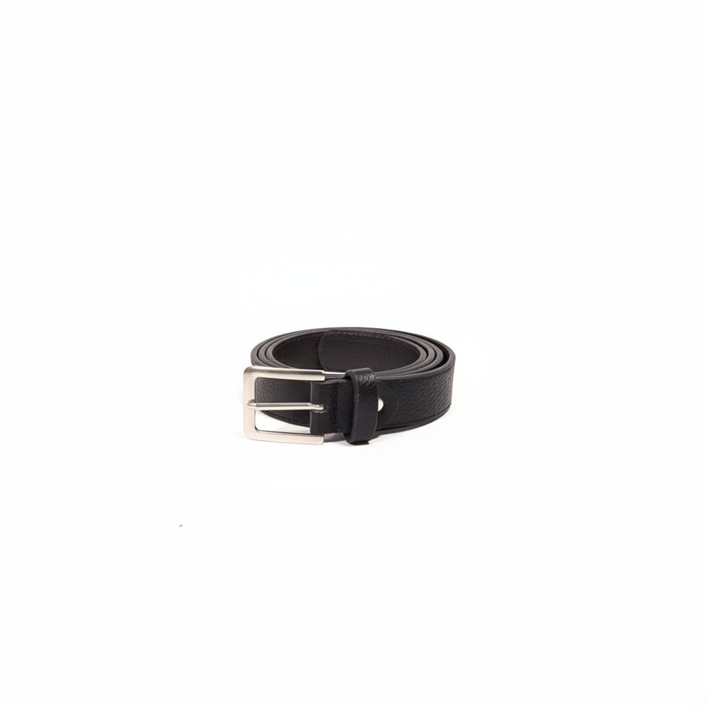 Cintura uomo basic - Nero