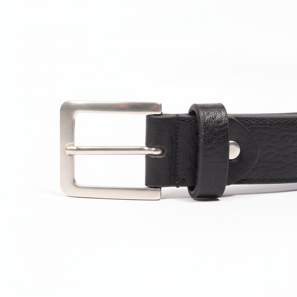 Cintura uomo basic - Nero