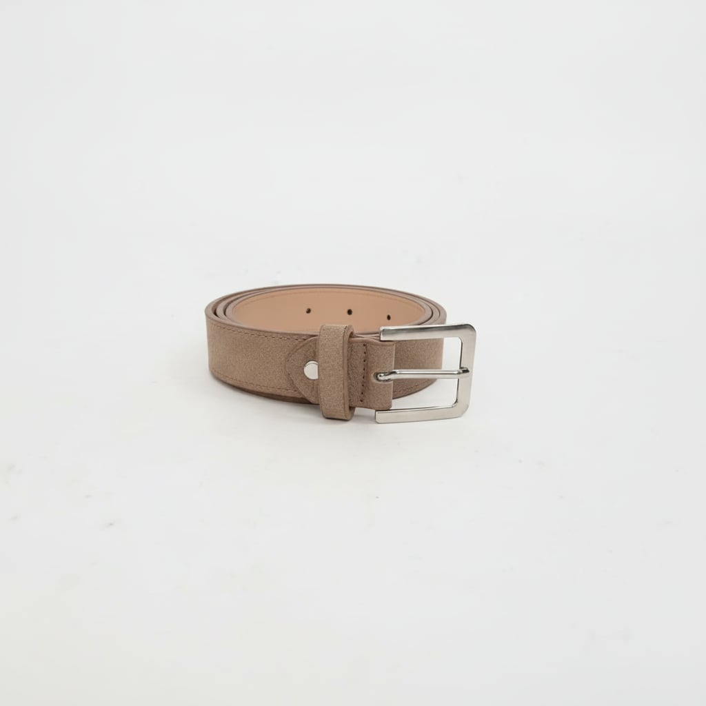 Cintura uomo basic - Grigio fango