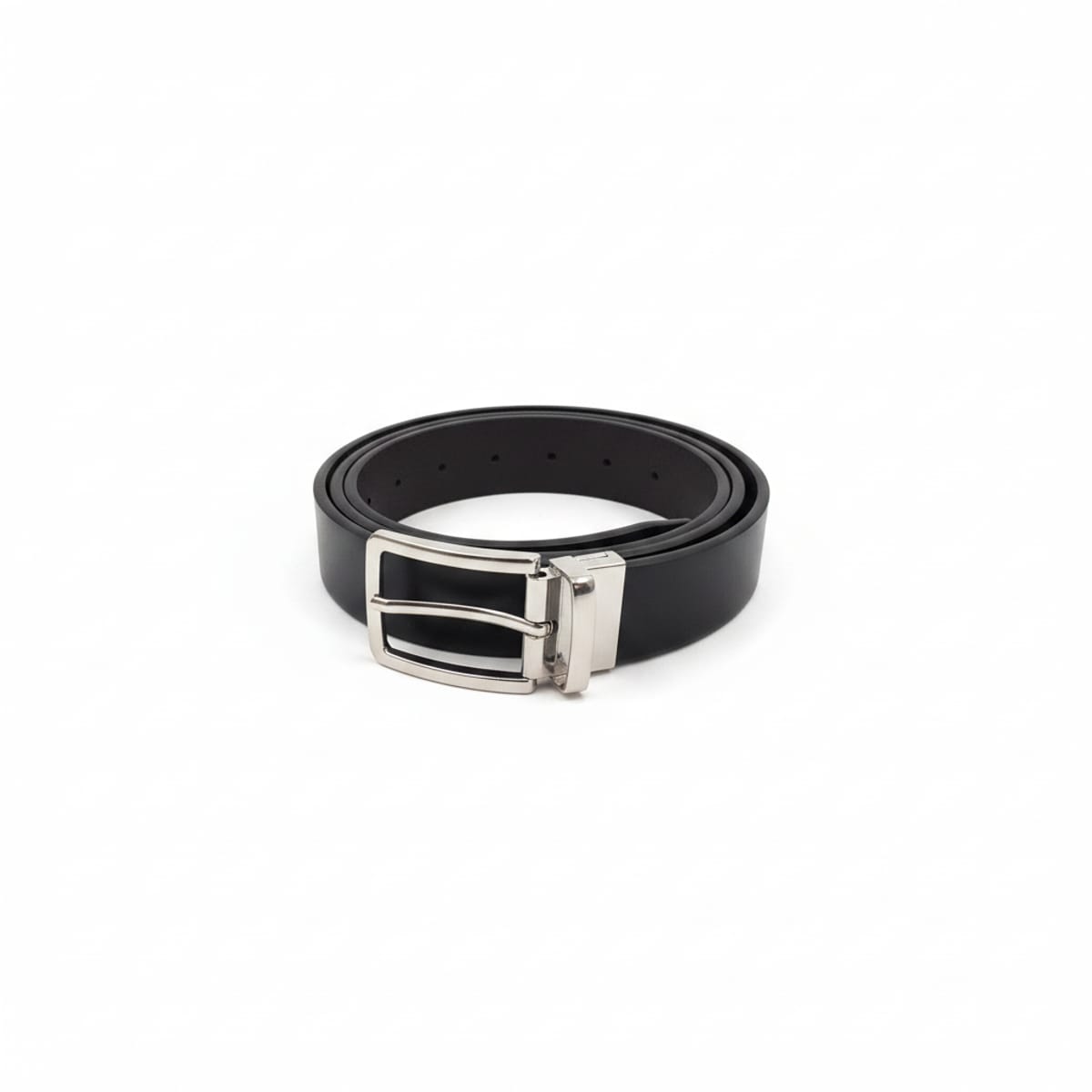 Cintura bambino double face - Nero
