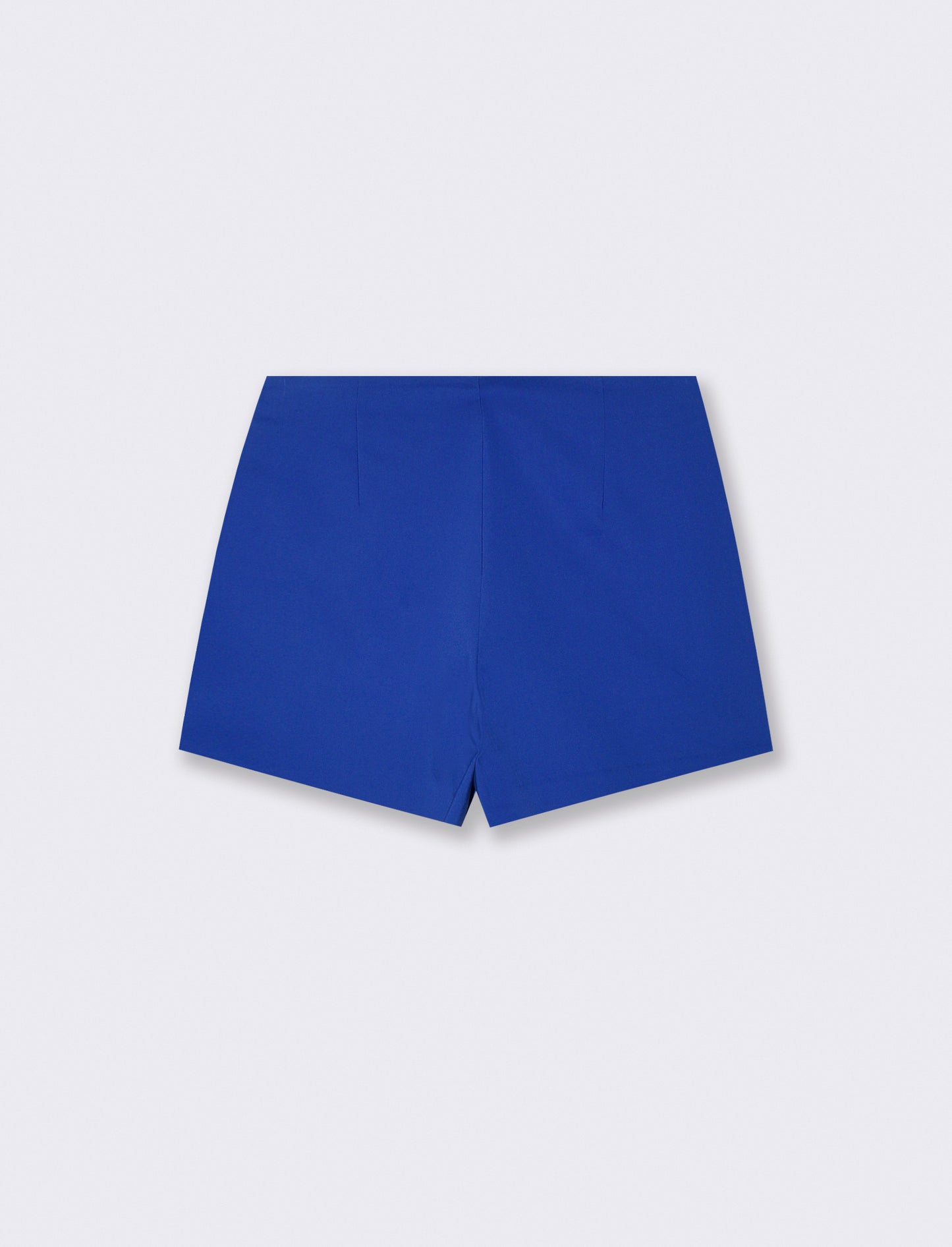 Shorts with panel and decorative buttons - 