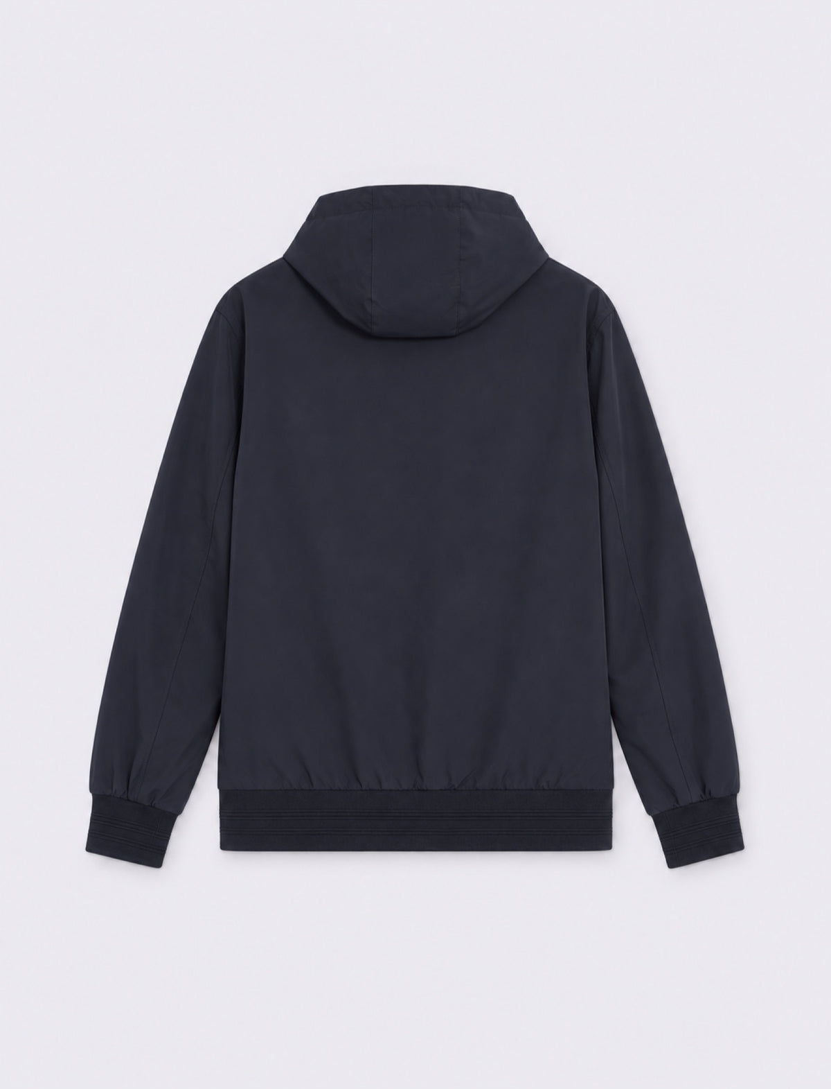 GIUBBOTTO ANTIVENTO CON CAPPUCCIO - Blu
