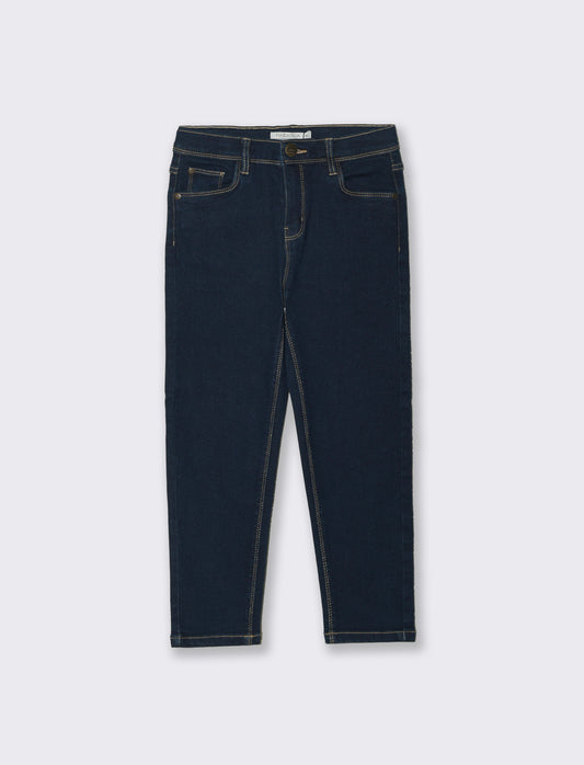Jeans modello 5 tasche - DENIM SCURO