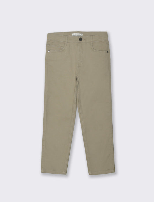 PANTALONI CINQUE TASCHE - Grigio mastice