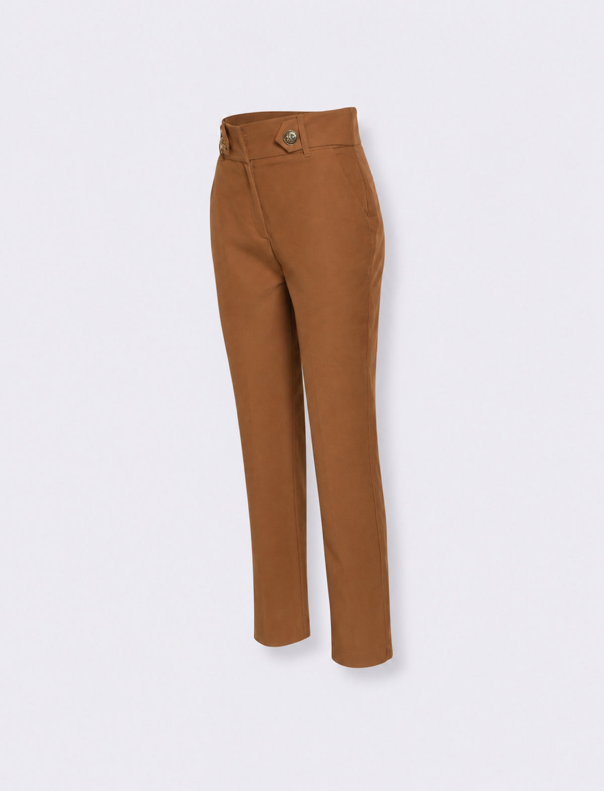 Pantalone slim - Cammello