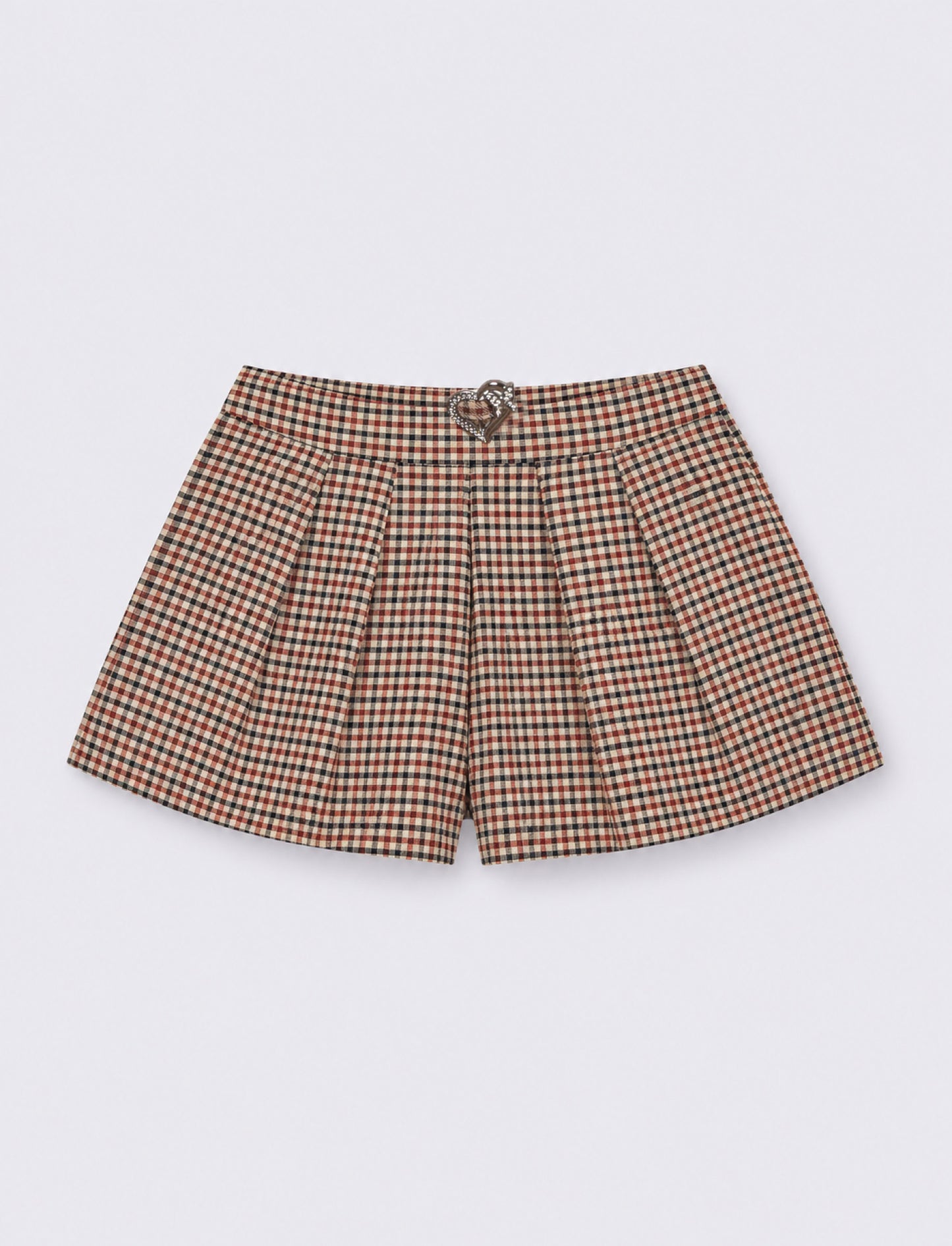 Shorts con cintura gioiello - Fantasia