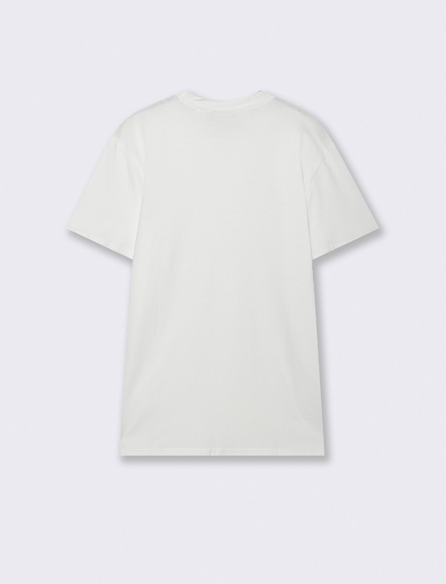 T-SHIRT BASIC COTONE PREMIUM REGULAR FIT - Bianco