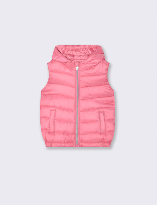 Gilet leggero: praticità e stile quotidiano - Rosa big bubble