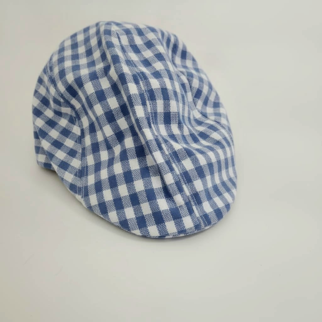 Coppola bambino vichy sfoderata - Denim