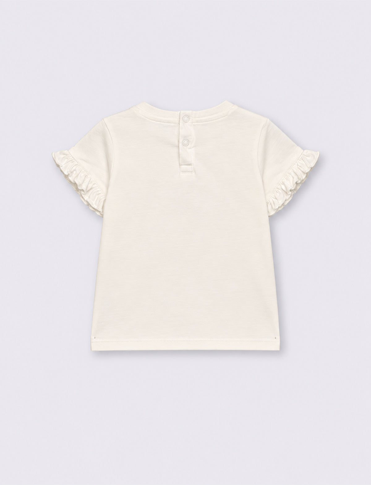 Maglietta Minnie con rouches - Bianco latte