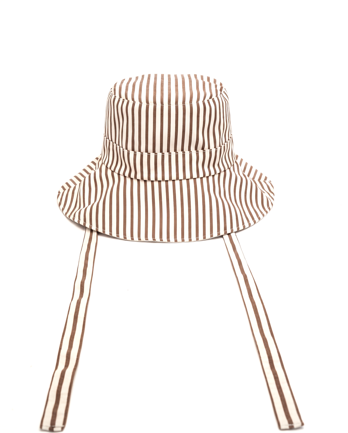Cappello donna tessuto pescatore double face - Moro