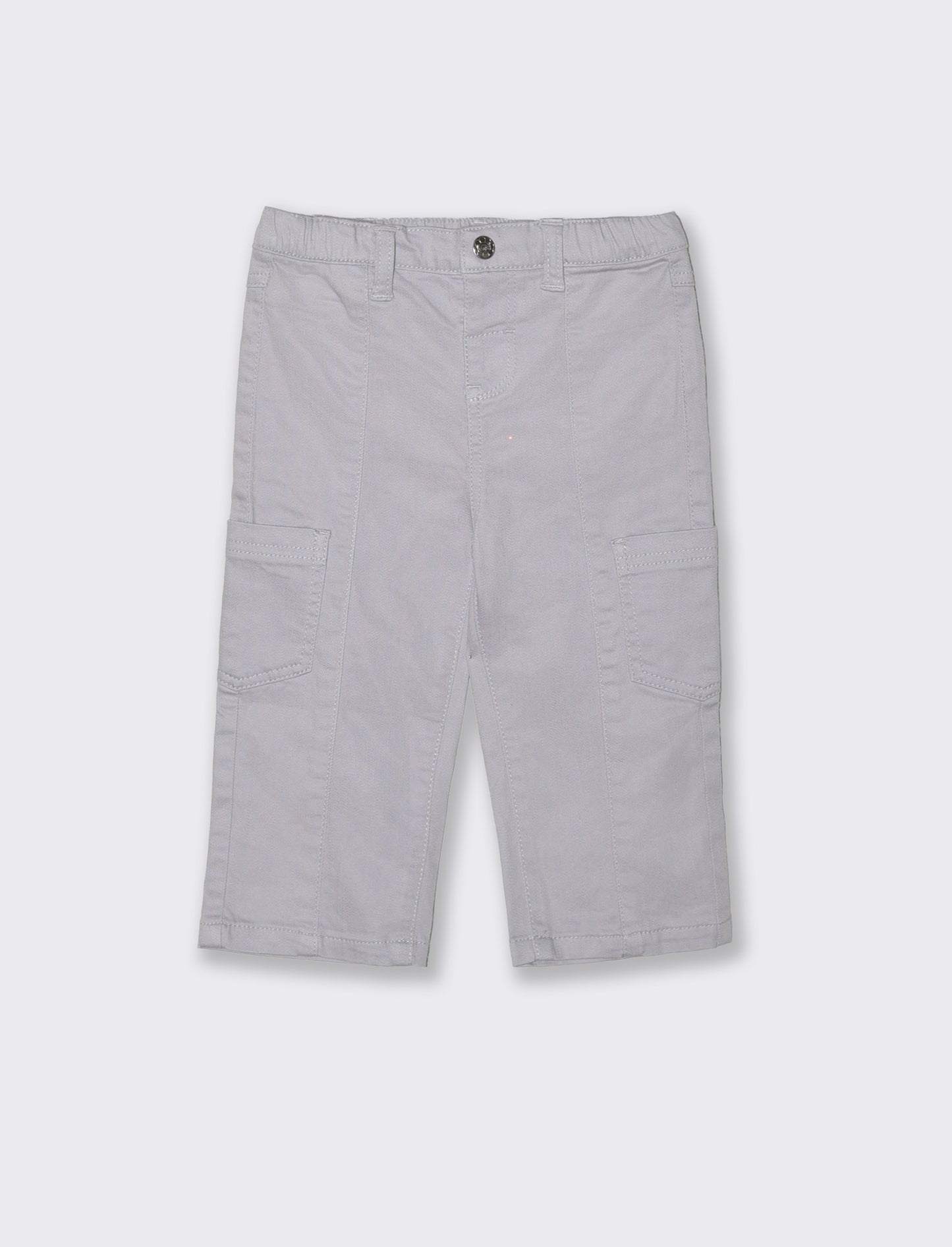 Pantaloni ampi con tasche laterali - Lilla