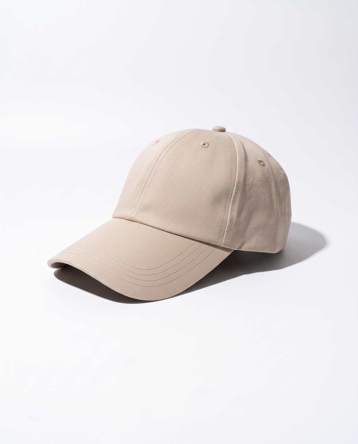 Cappello uomo baseball leggero tessuto tecnico - Beige