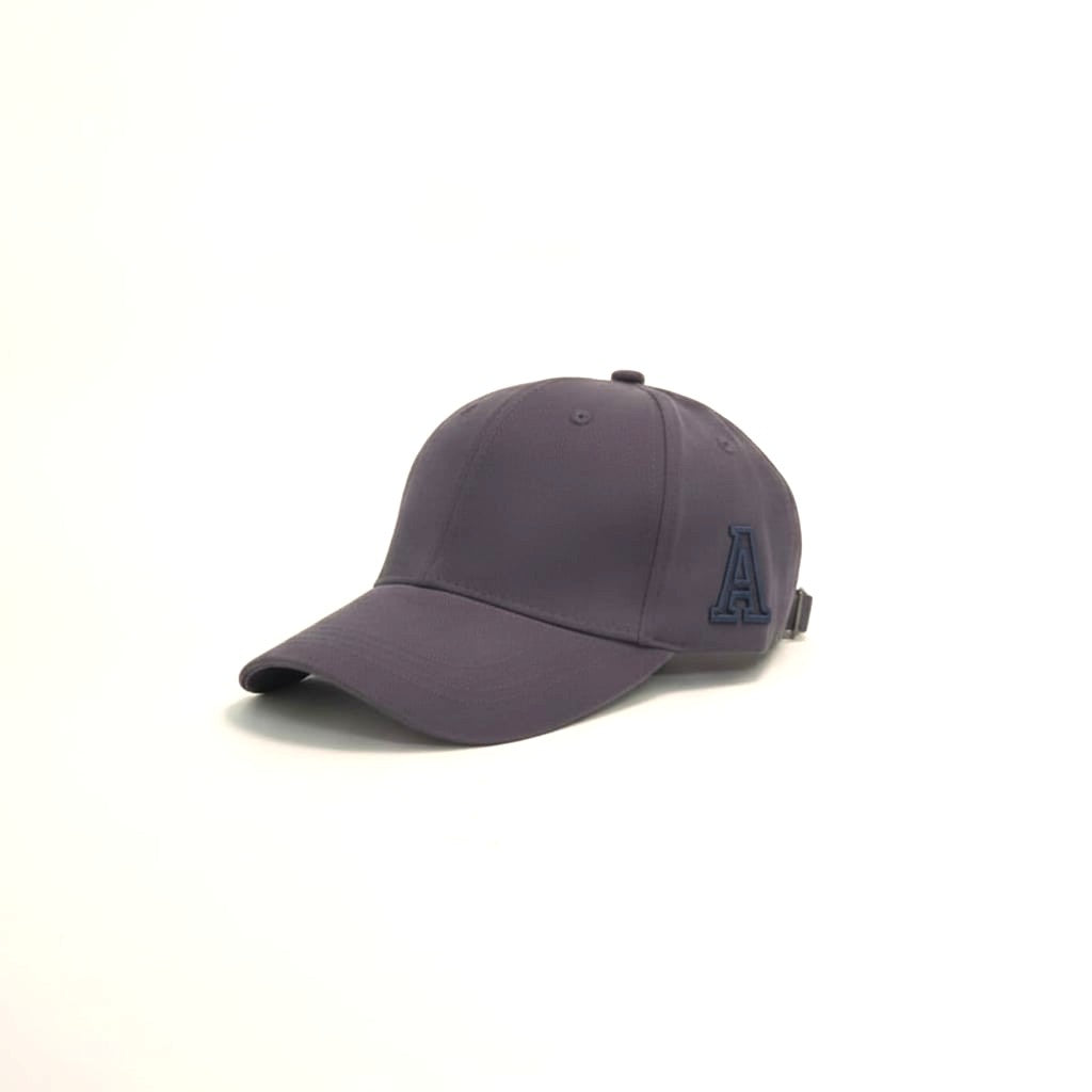 Cappello uomo baseball tessuto con lettera ricamata - var 1