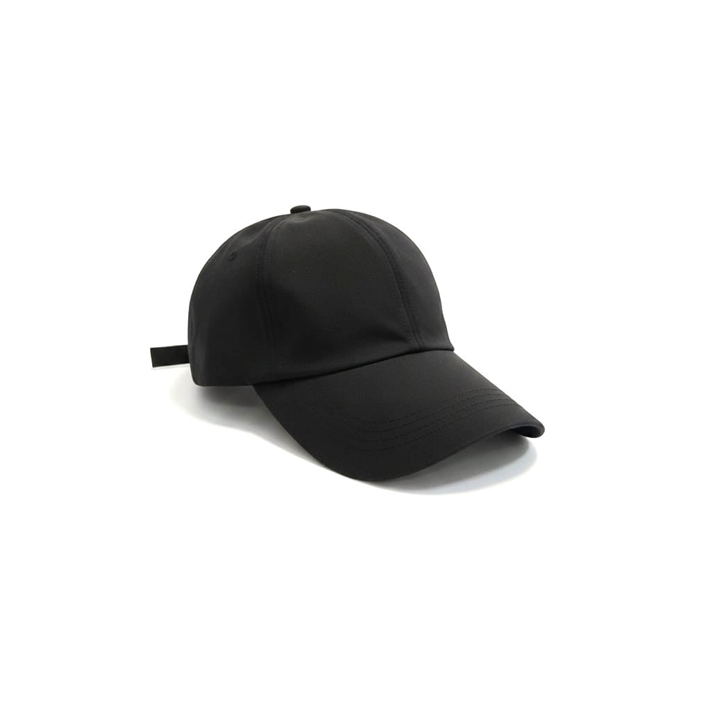 Cappello uomo baseball tessuto tecnico leggero - Nero