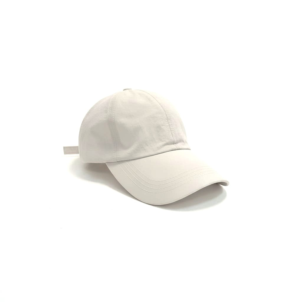 Cappello uomo baseball tessuto tecnico leggero - Bianco