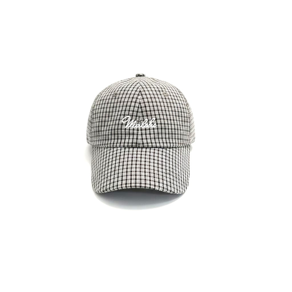 Cappello uomo baseball quadretti ricamo - Verde