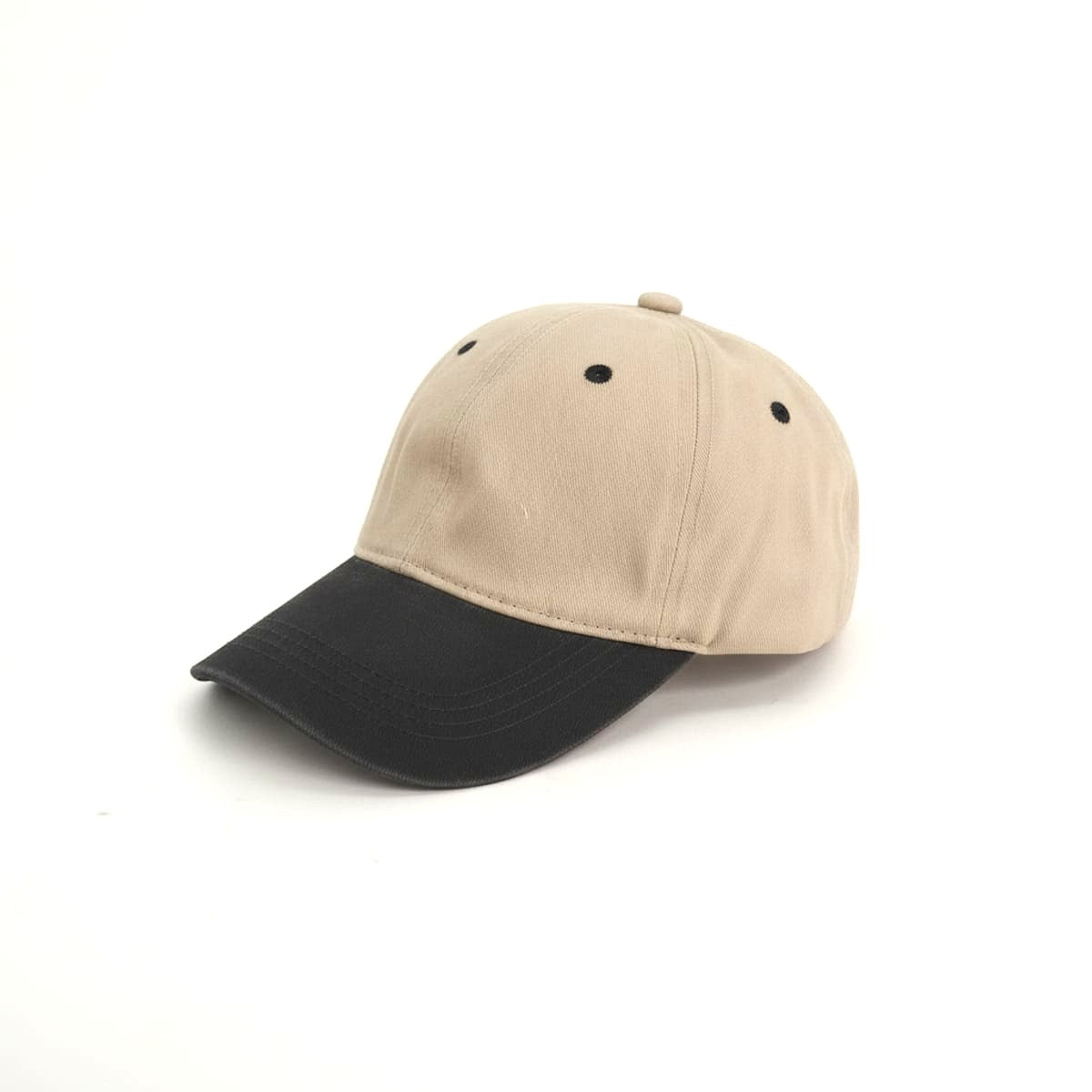 Cappello uomo baseball visiera delave' bicolor - Nero