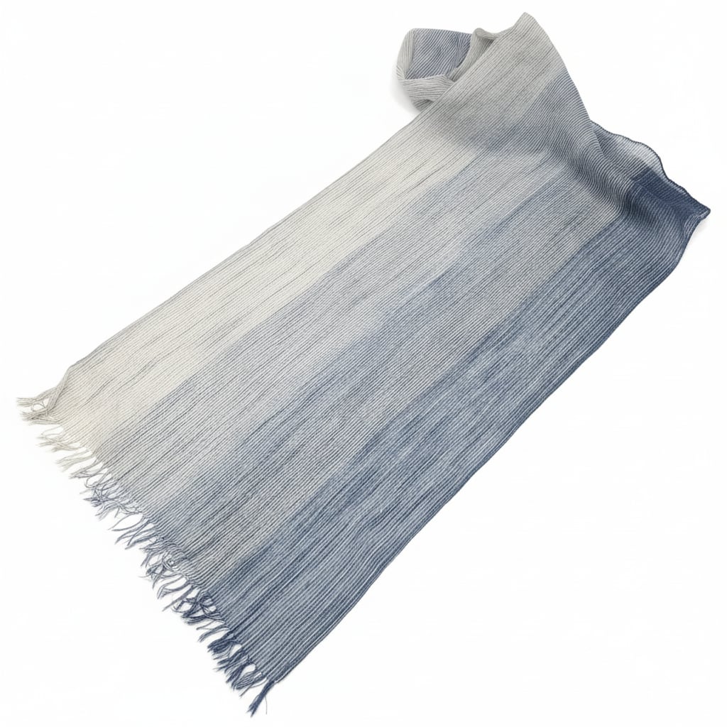 Foulard uomo righe colorate 57x170cm - Blu
