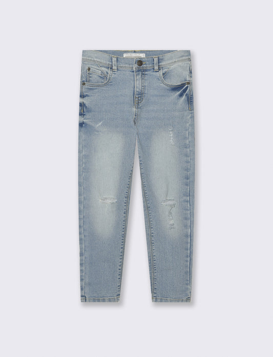 Jeans modello 5 tasche - Denim chiaro