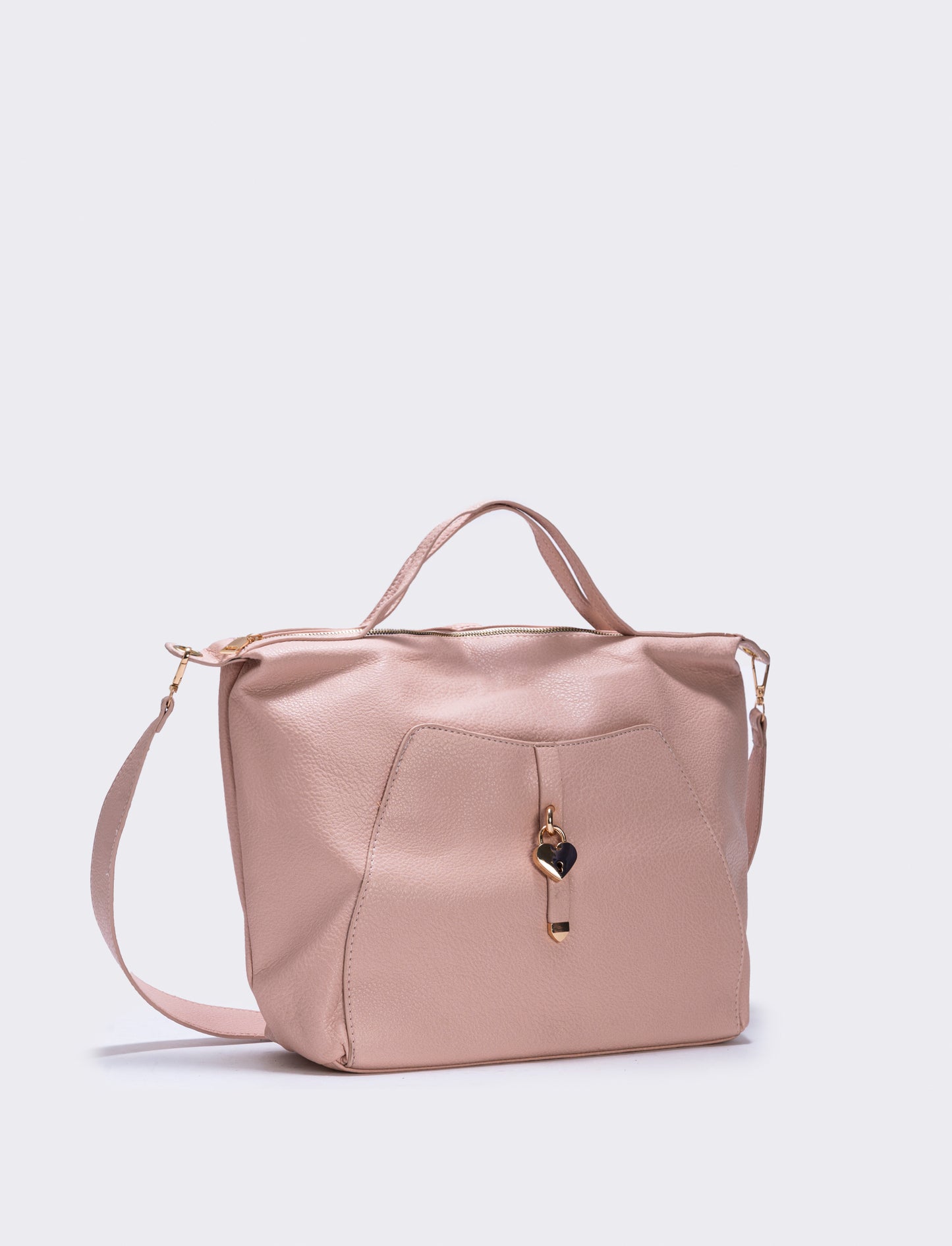 Heart-shaped lock bag - Pink