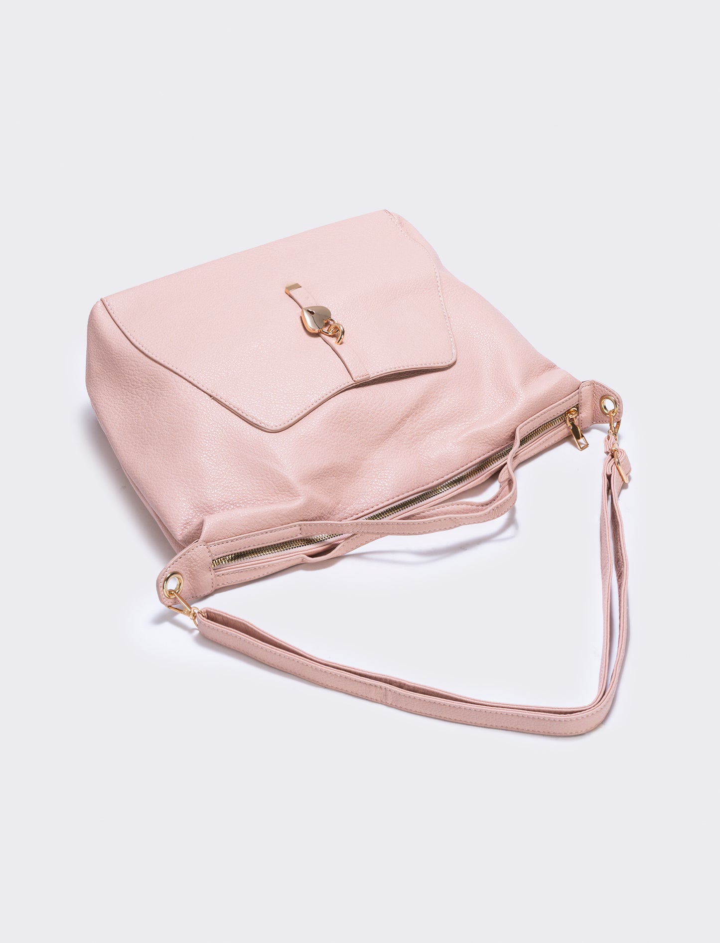 Heart-shaped lock bag - Pink