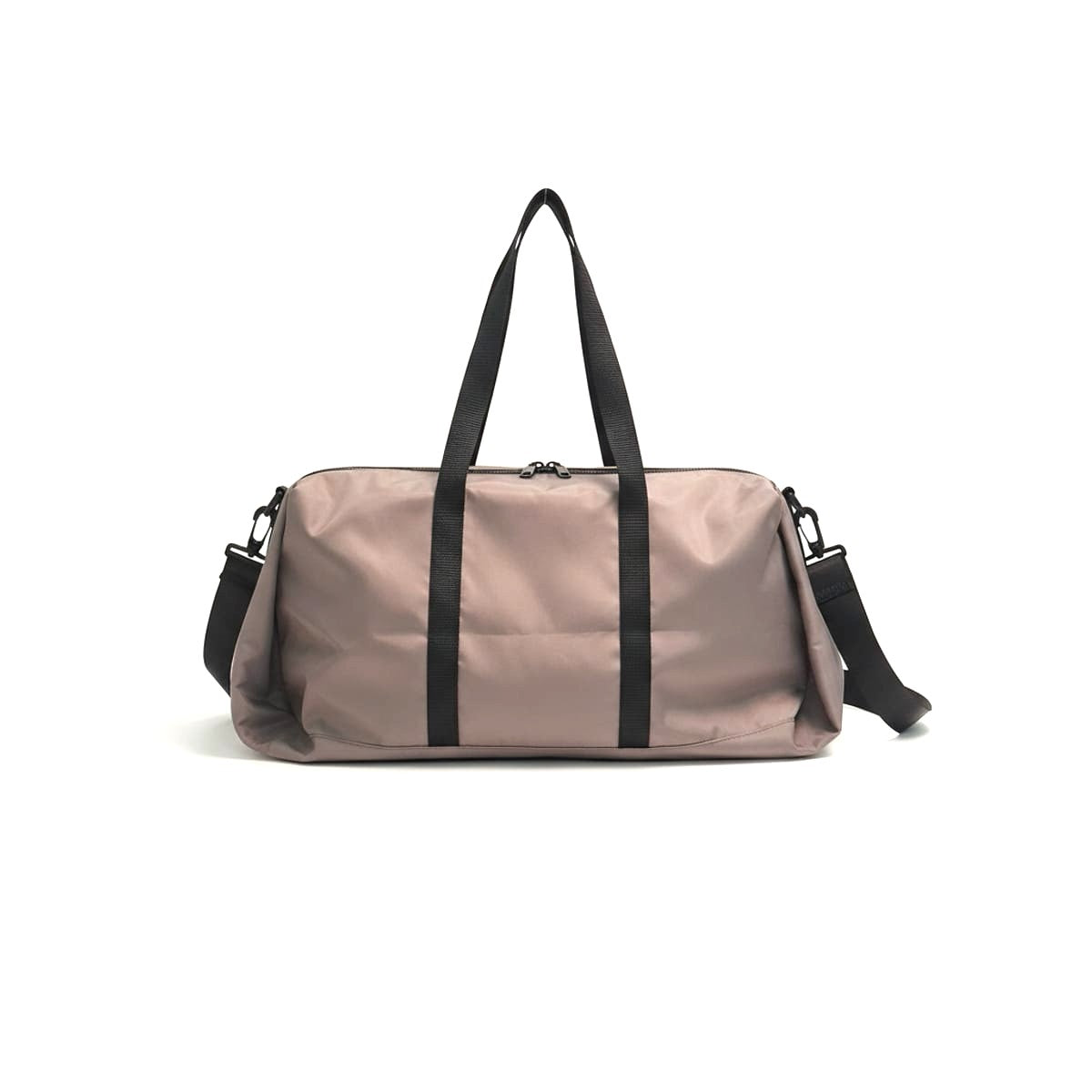 Borsone uomo travel nylon - Grigio fango