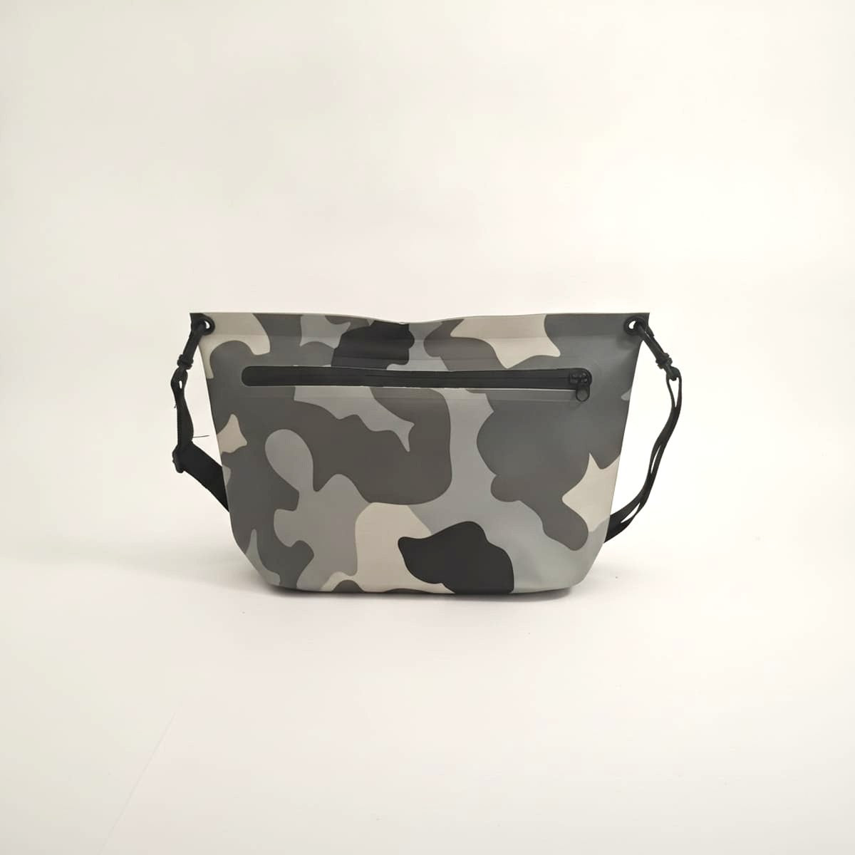 Pochette uomo waterproof con polsino - Verde mimetico
